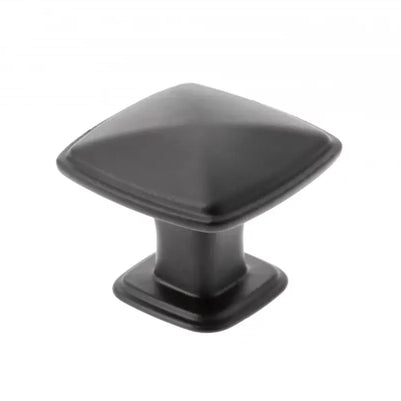 Buton mobilă POINT 30x24 mm, negru mat