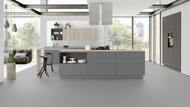 RENOLIT 3D Thermolaminate - Onyx Grey Suedette Matt Classic