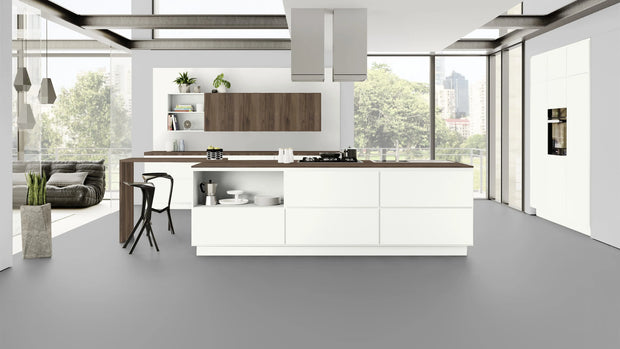 RENOLIT 3D Thermolaminate - Platinum White Suedette Matt