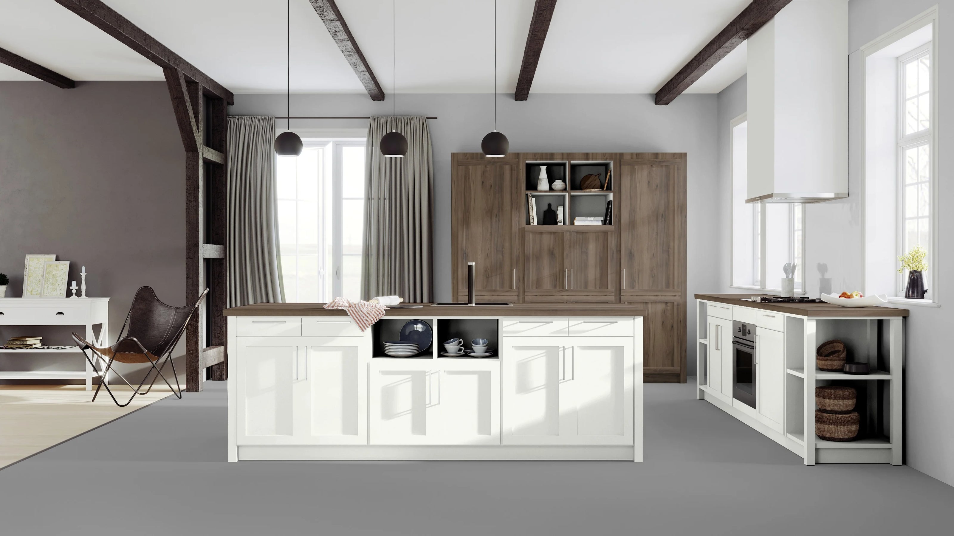 RENOLIT 3D Thermolaminate - Platinum White Suedette Matt