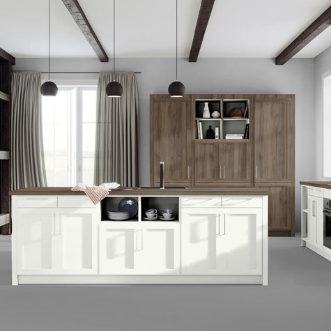 RENOLIT 3D Thermolaminate - Platinum White Suedette Matt