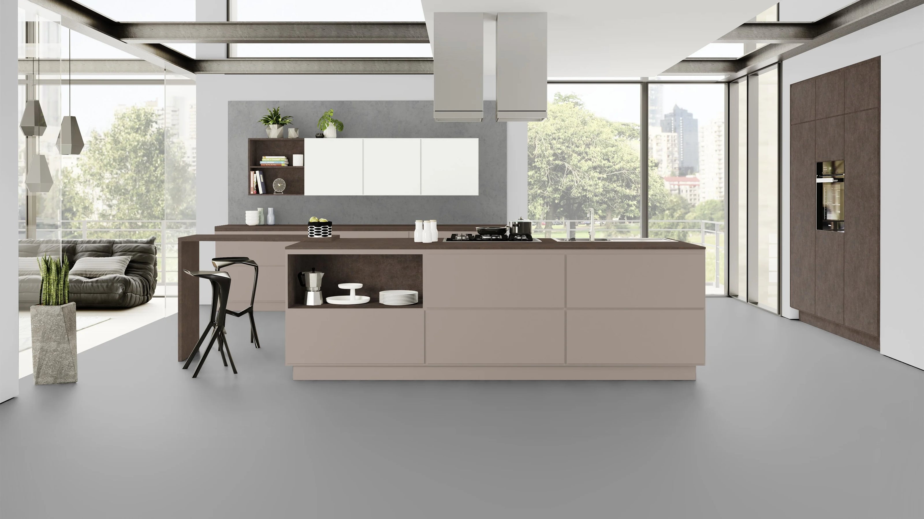 RENOLIT 3D Thermolaminate - Stone Grey Premier Matt