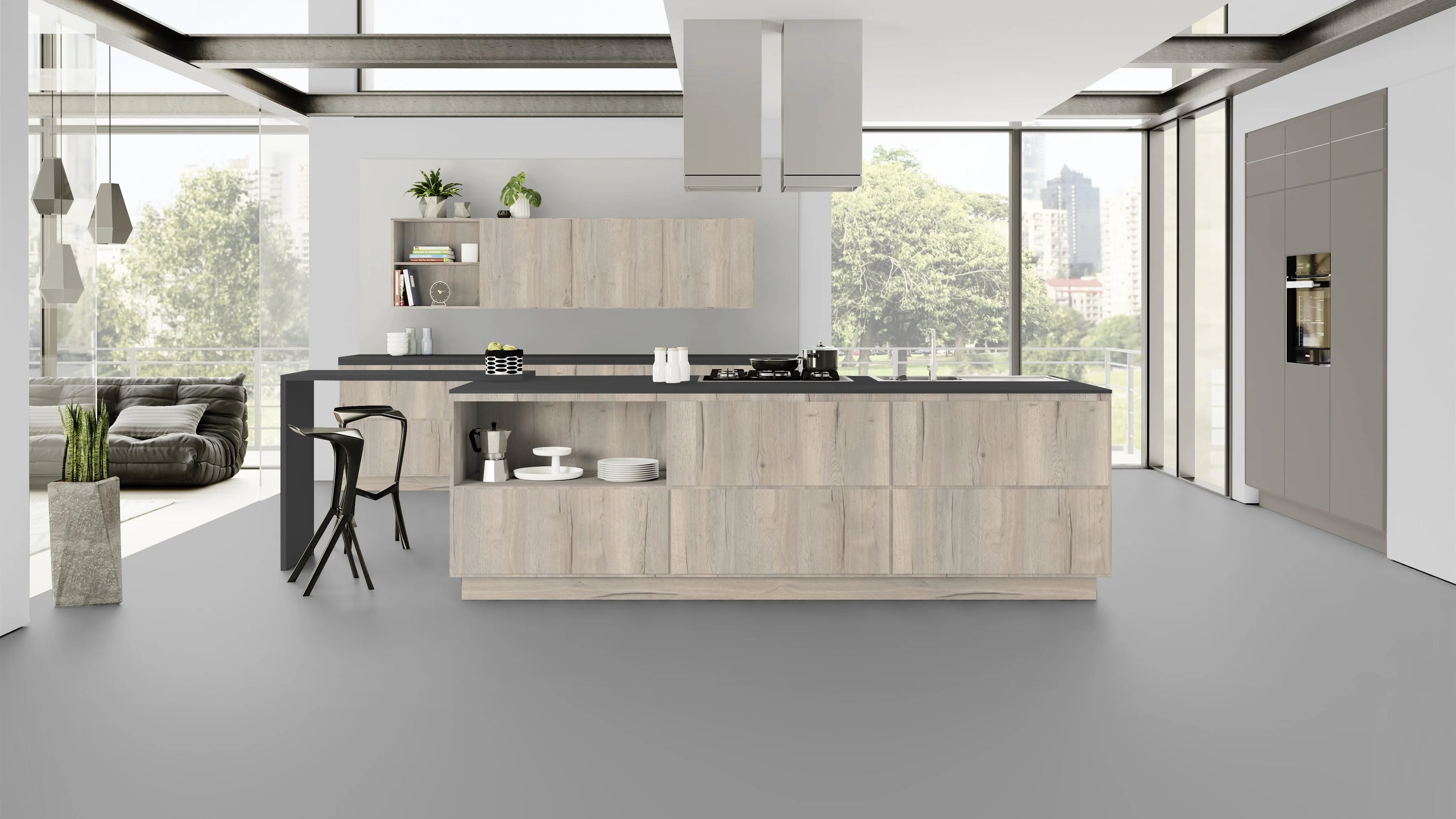 RENOLIT 3D Thermolaminate – Halifax Oak White Synchro Premier