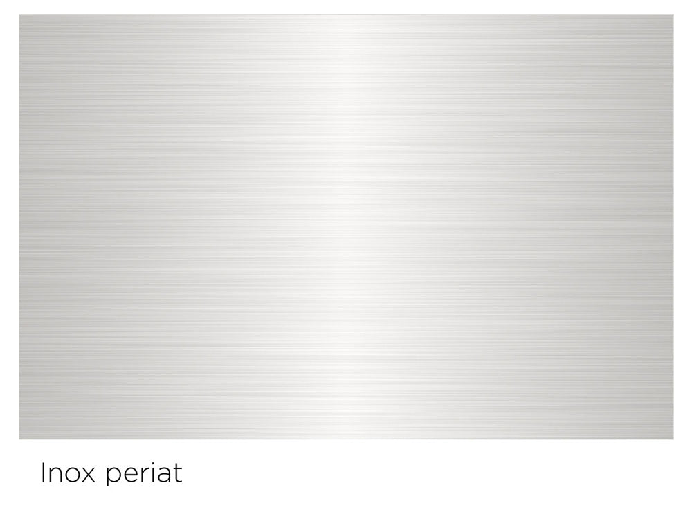 Baterie bucătărie Schock Laios Inox Periat cu cap extractibil, cartuș ceramic, inox satinat