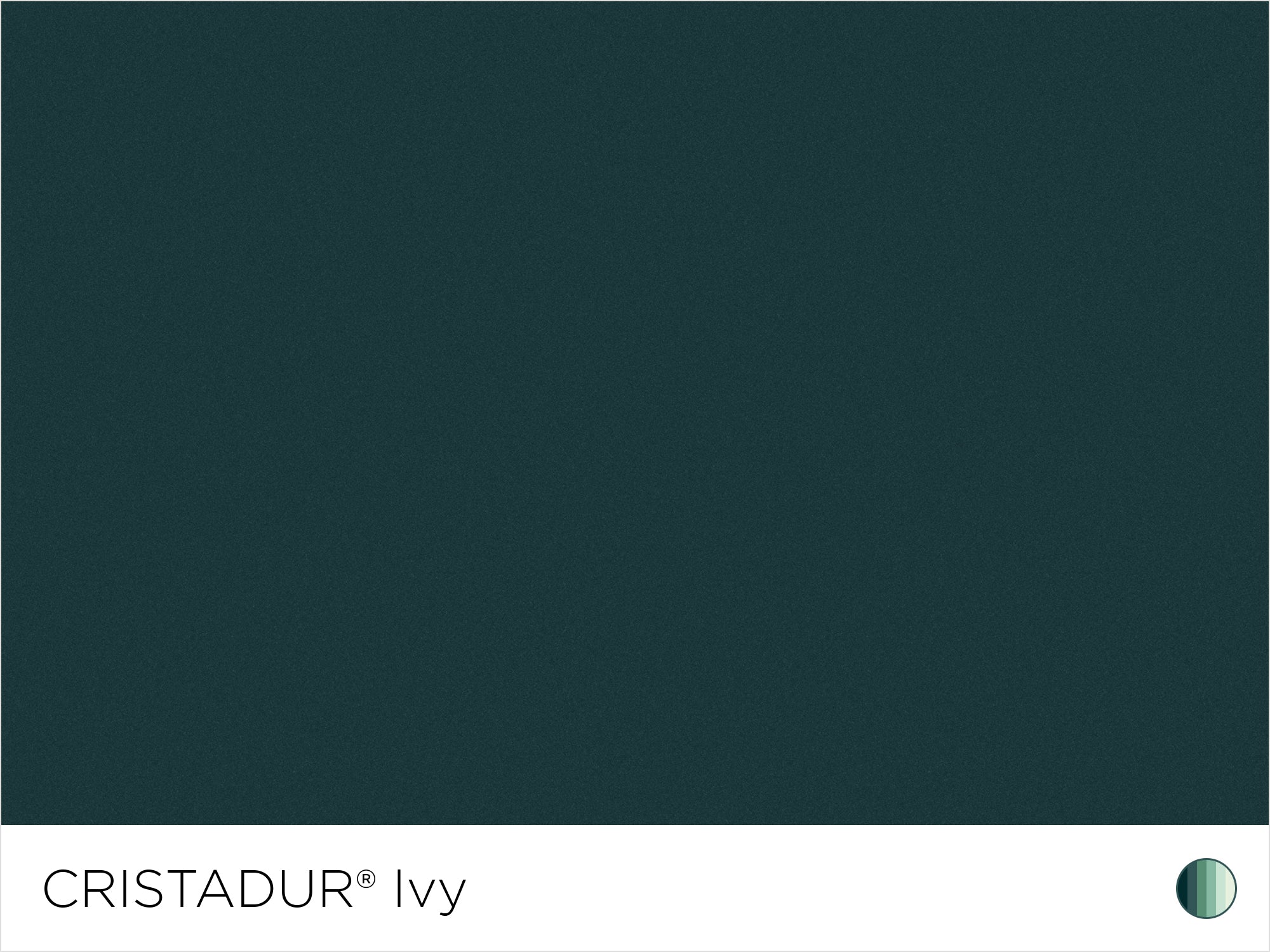 Chiuvetă bucătărie Schock Kiruna N-100XL Cristadur Green Line Ivy 756 x 456 mm, compozit granit, montare pe/sub blat, verde închis intens