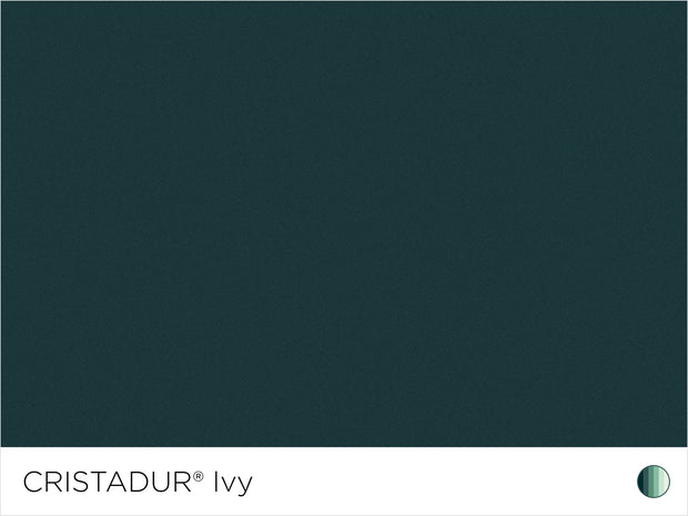 Chiuvetă bucătărie Schock Kiruna N-100XL Cristadur Green Line Ivy 756 x 456 mm, compozit granit, montare pe/sub blat, verde închis intens