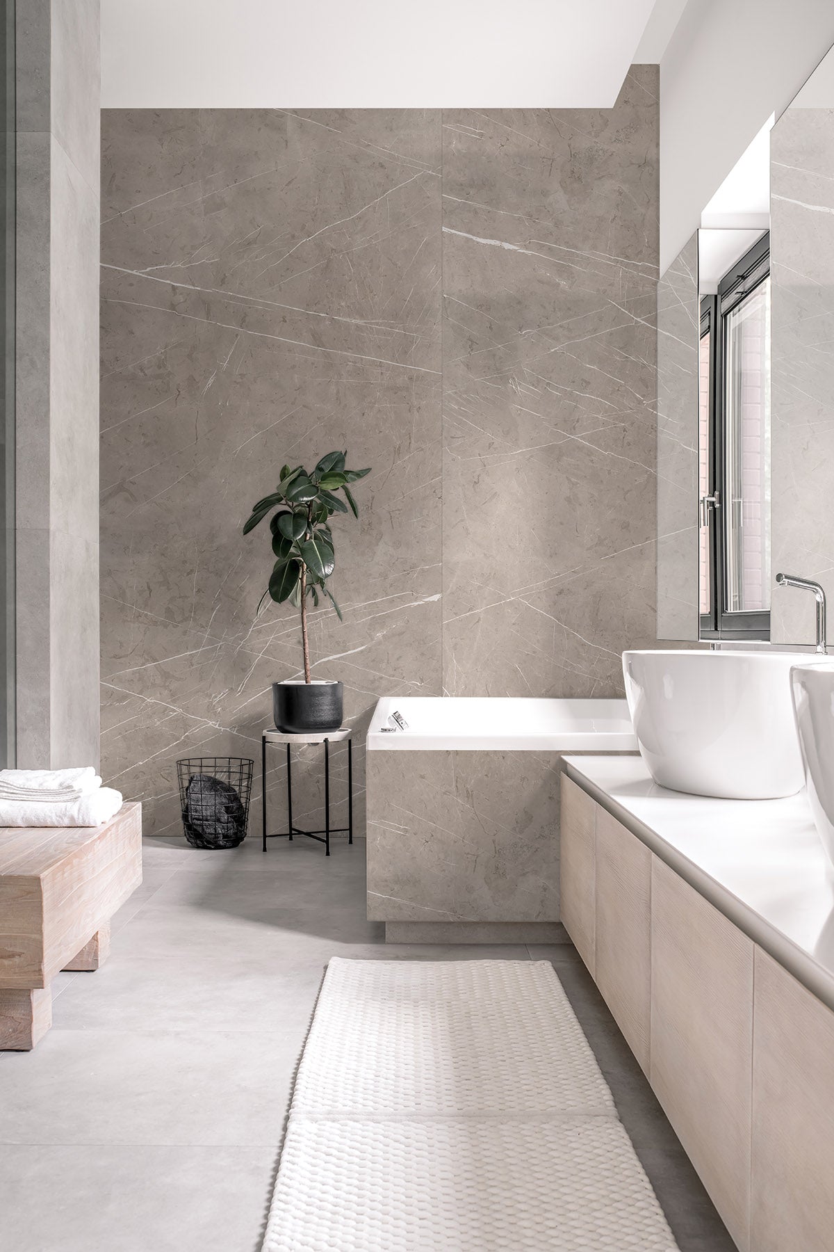 Placă decorativă SPC – K024 Beige Pietra Marble