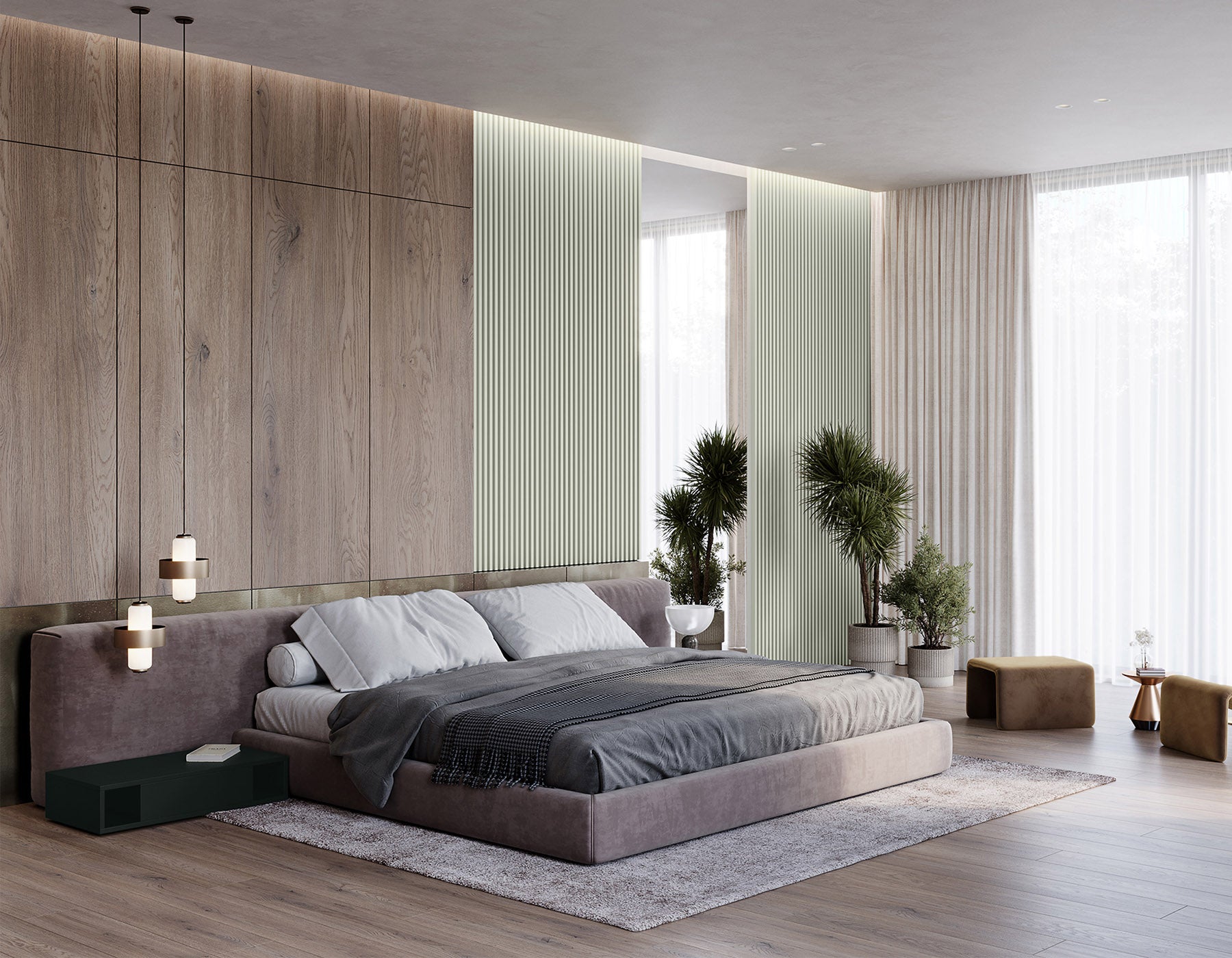 Placă decorativă SPC – K190 Black