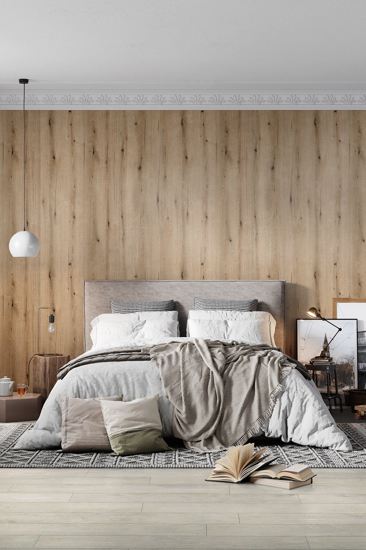 Placă decorativă SPC – K365 Coast Evoke Oak
