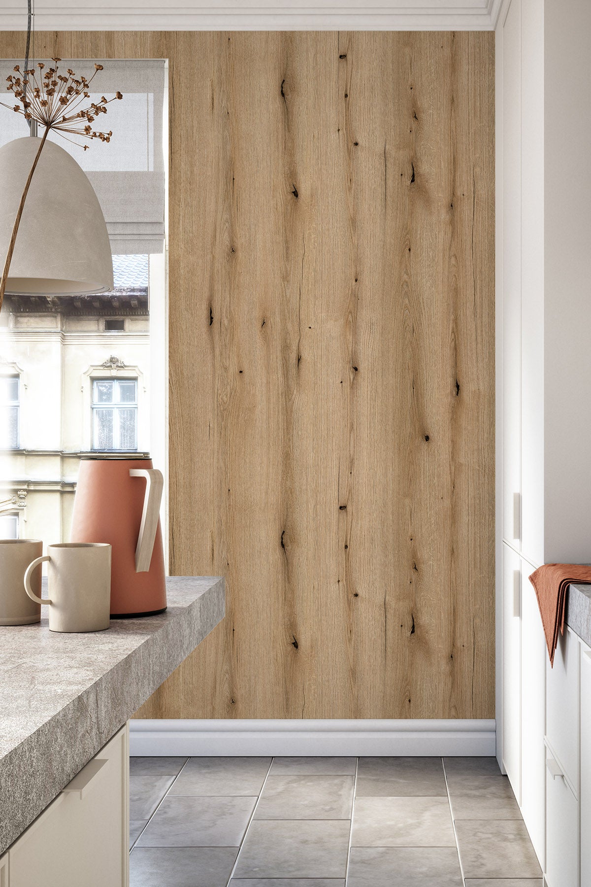 Placă decorativă SPC – K365 Coast Evoke Oak