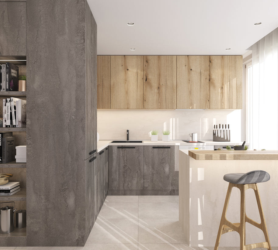 Placă decorativă SPC – K365 Coast Evoke Oak
