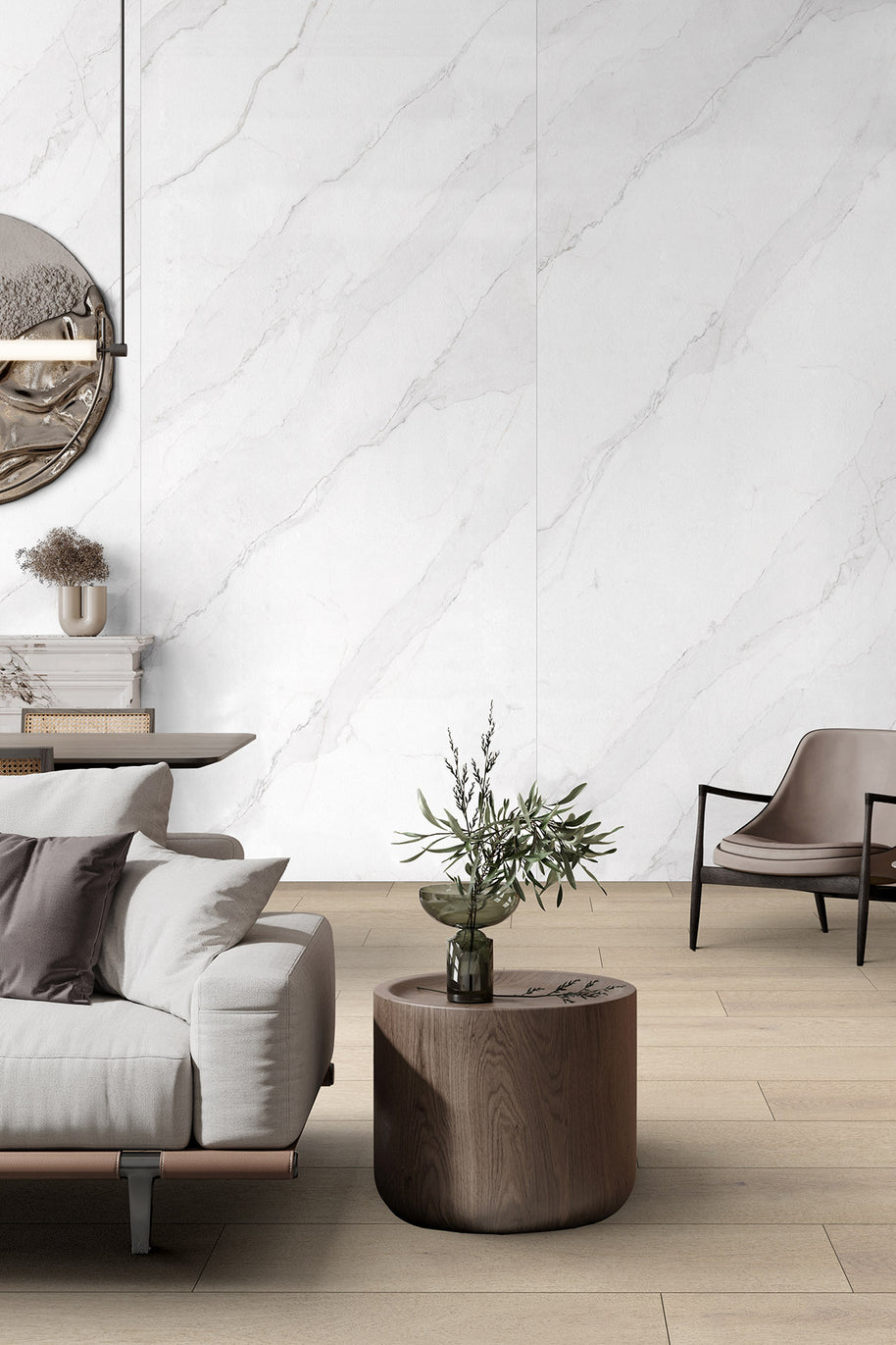 Placă decorativă SPC – K551 Calacatta Olympus