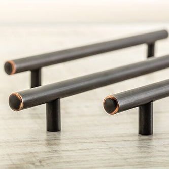 Mâner mobilă, cupru antic, bară plină