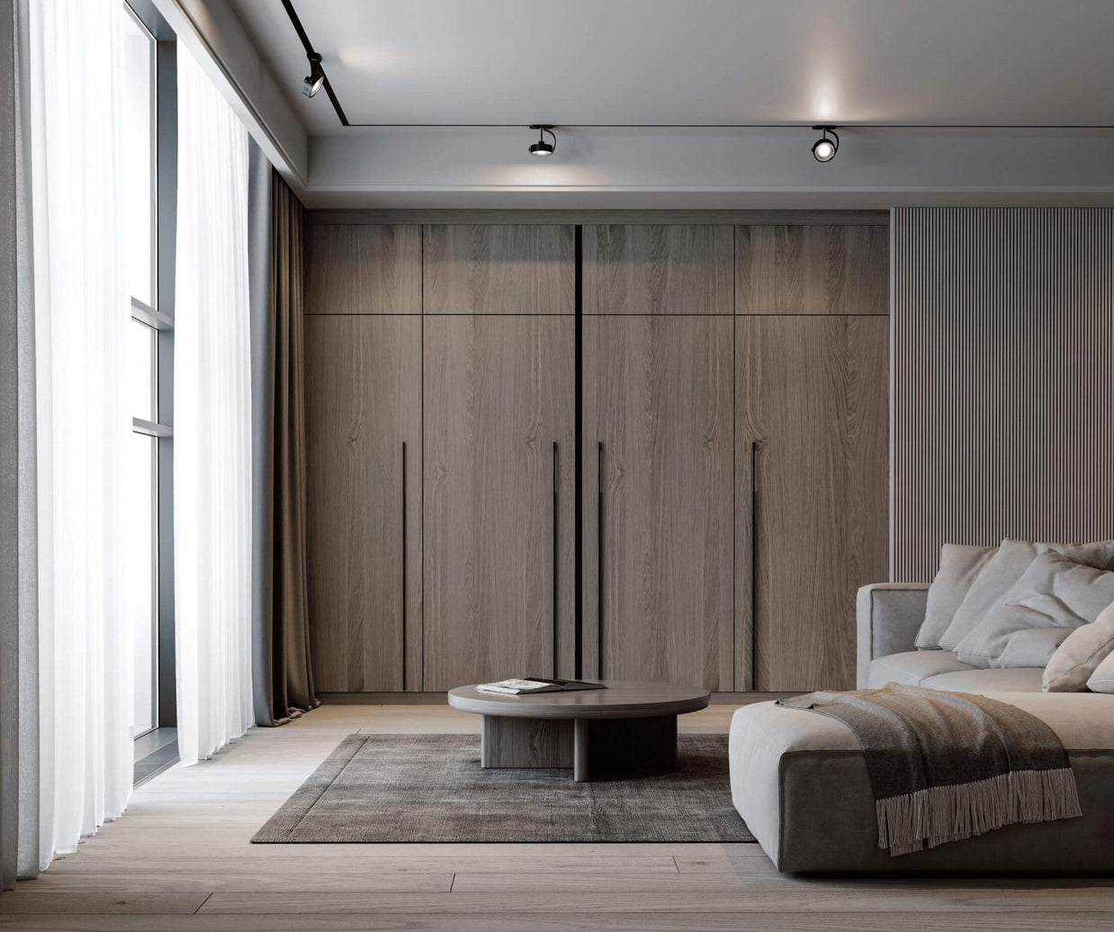 Mâner mobilă EXTEND – 1200 mm, negru mat