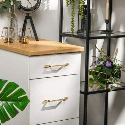 Mâner mobilă FLAVIO – shiny gold