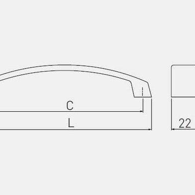 Mâner mobilă G1, inox