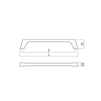 Mâner mobilă G2, negru mat