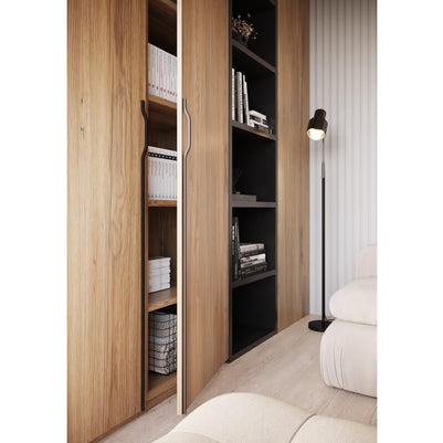 Mâner mobilă GRAVEL LONG – negru mat