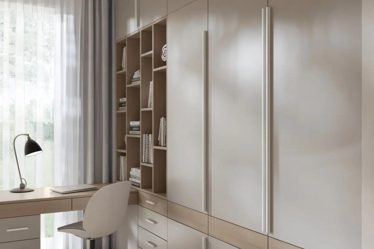 Mâner mobilă GROOVE – alb mat