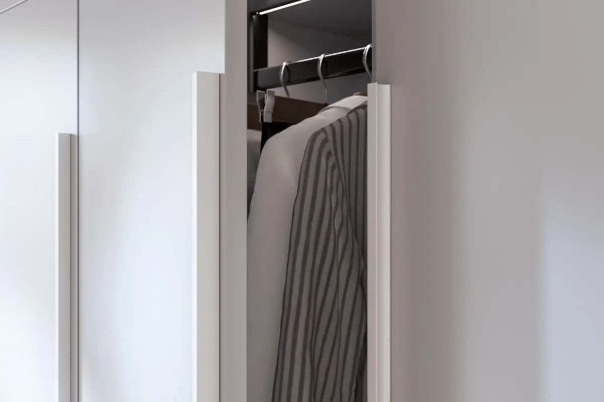 Mâner mobilă GROOVE – alb mat