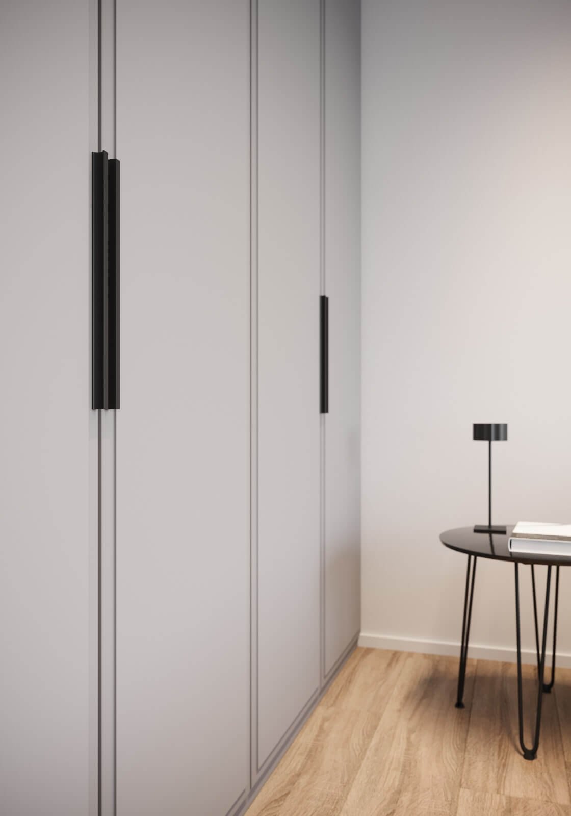 Mâner mobilă GROOVE – negru mat