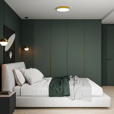 Mâner mobilă HEXA LONG 1200 mm, brushed gold