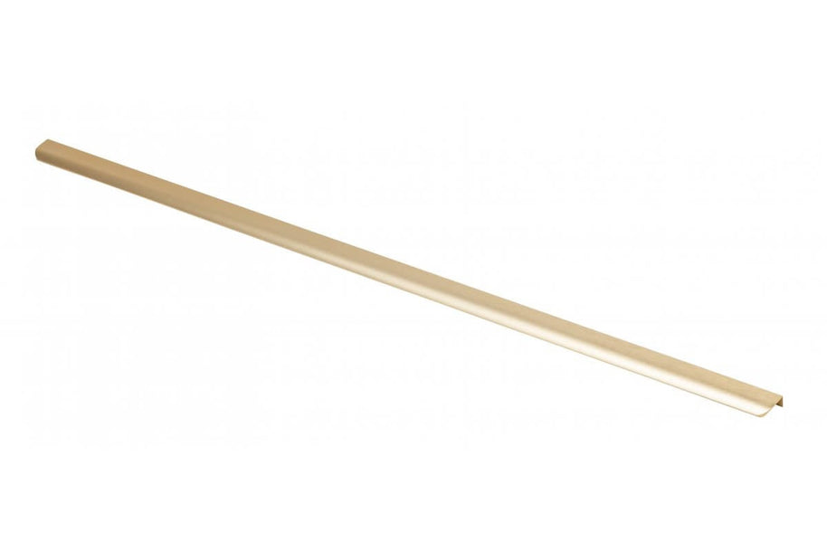 Mâner mobilă HEXA LONG 1200 mm, brushed gold