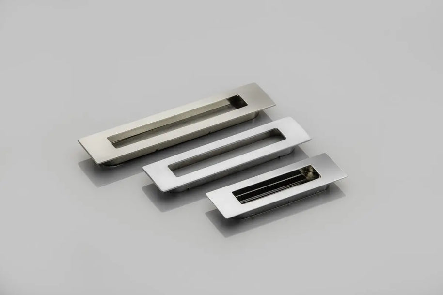 Mâner mobilă îngropat E6 128 mm, inox