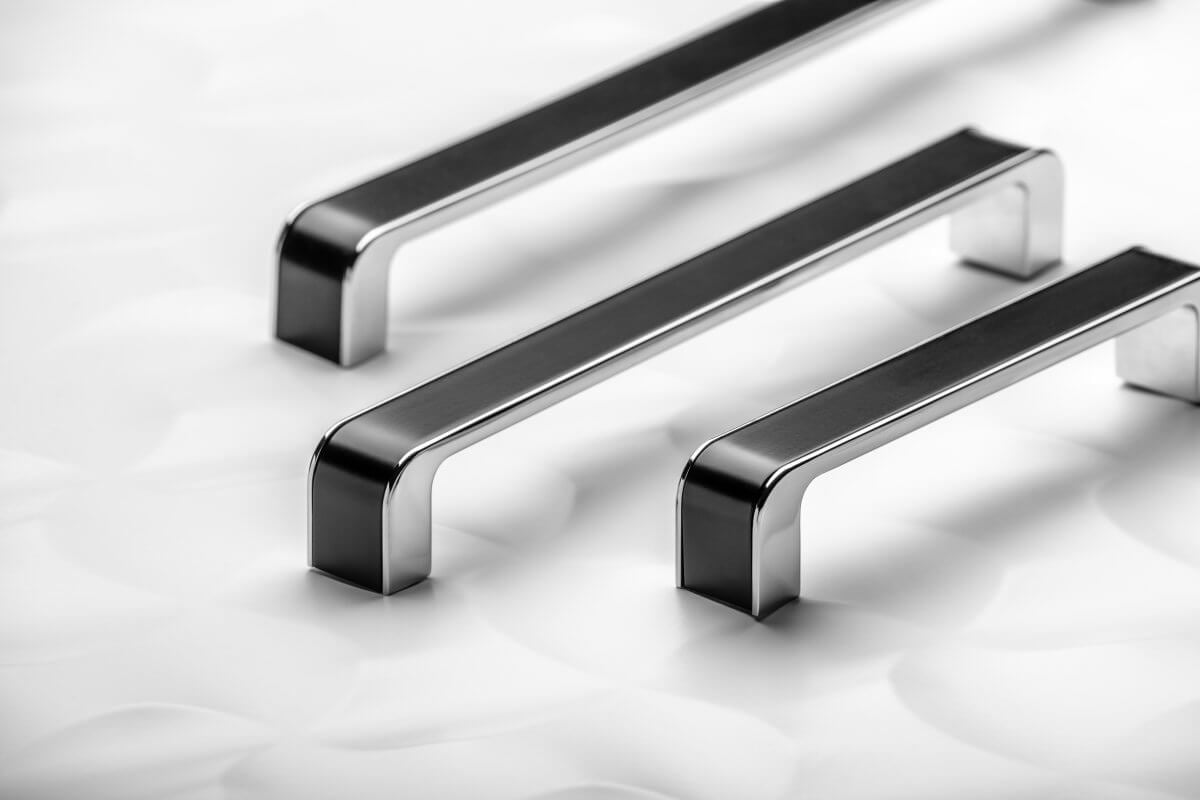 Mâner mobilă MONA, negru crom