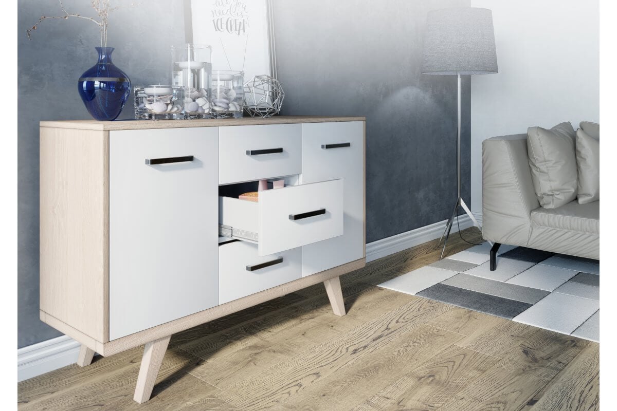 Mâner mobilă MONA, negru crom