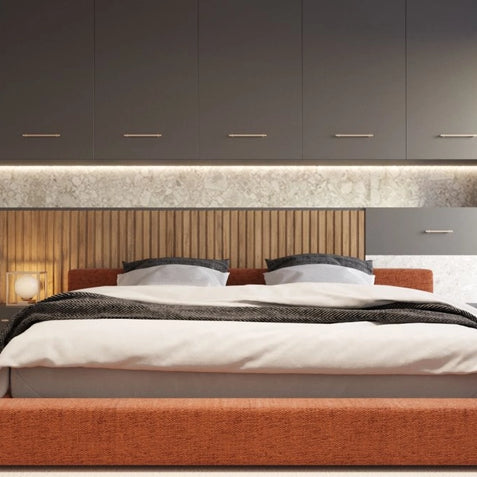 Mâner mobilă RAY – brushed gold