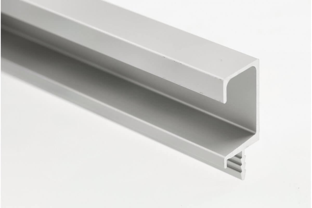 Mâner profil C 3.5 m, aluminiu