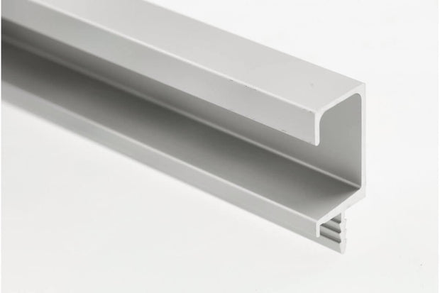 Mâner profil C 3.5 m, aluminiu