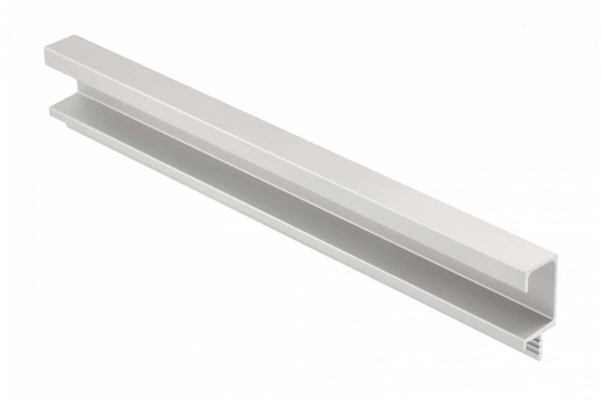 Mâner profil C 3.5 m, aluminiu