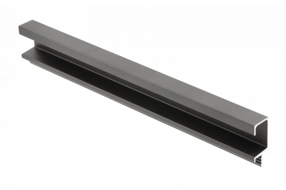 Mâner profil C 3.5 m, negru