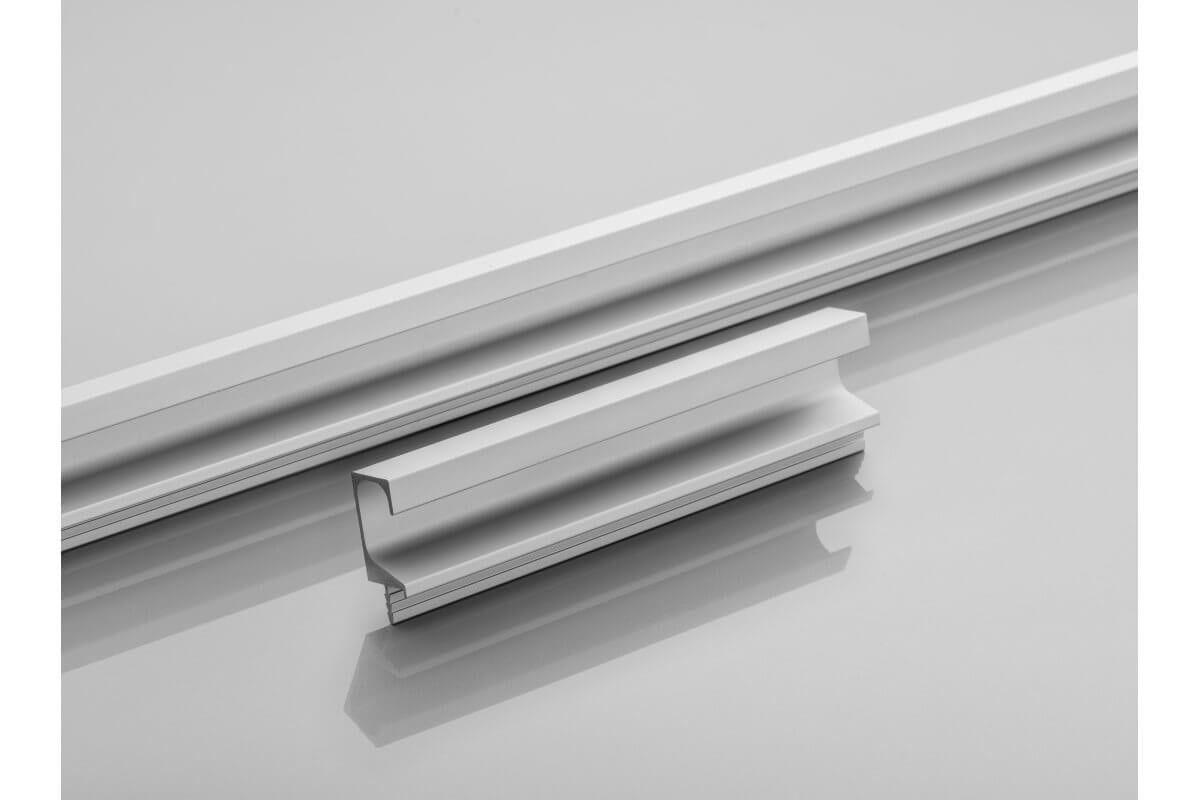 Mâner profil C 3.5 m, aluminiu