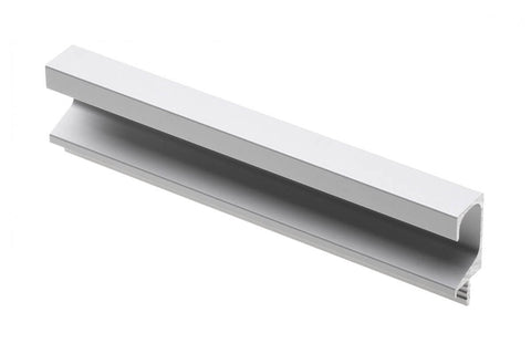 Mâner profil C 3.5 m, aluminiu