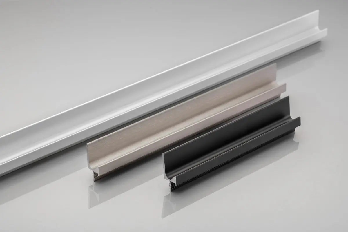 Mâner profil J 3.5 m, inox