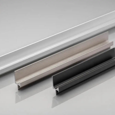 Mâner profil J 3.5 m, inox