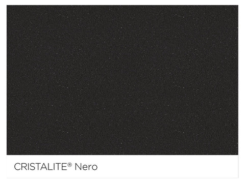 Baterie bucătărie Schock Fonos Cristalite Nero, aspect granit, cartuș ceramic, negru