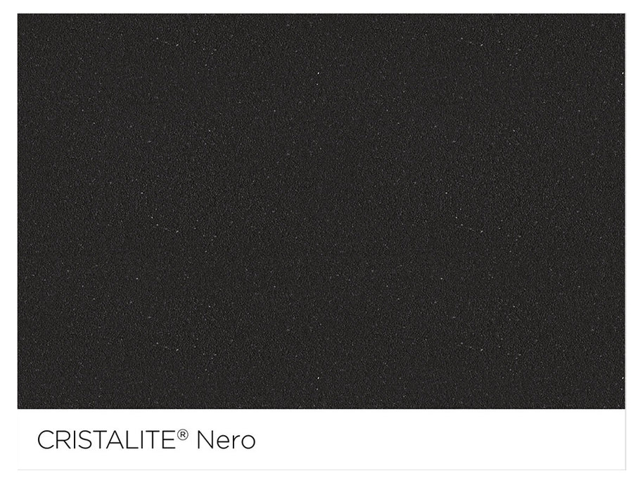 Baterie bucătărie Schock Cosmo Cristalite Nero, aspect granit, cartuș ceramic, negru