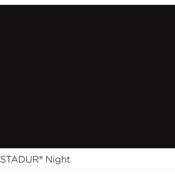 Chiuvetă bucătărie granit compozit Schock Kiruna N-100L Night 556x456 mm, montaj pe/sub blat, negru profund