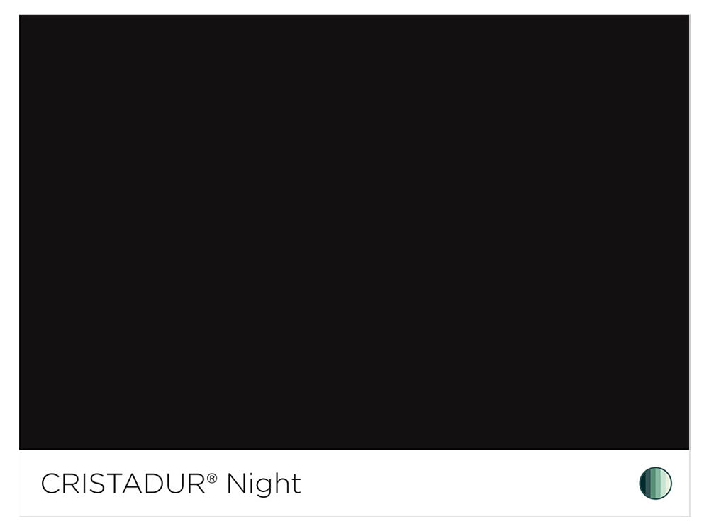 Chiuveta bucătărie Schock Kiruna N-100XL Cristadur Green Line Night 756 x 456 mm, compozit granit, montare pe/sub blat, negru profund