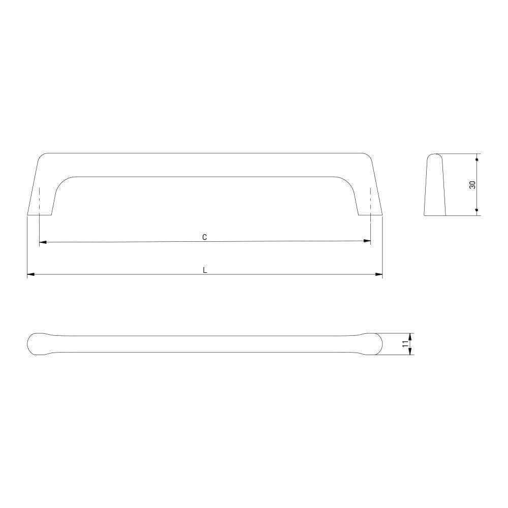 Mâner mobilă OCTAVIO – inox