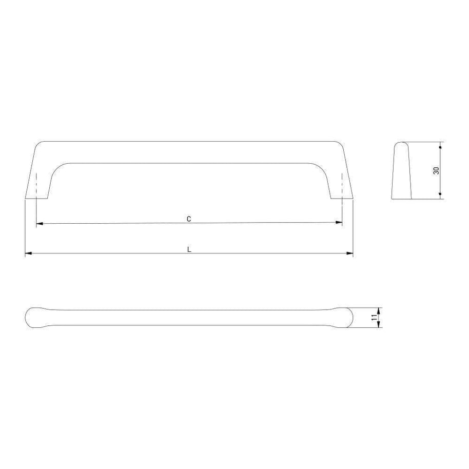 Mâner mobilă OCTAVIO – inox