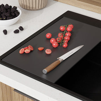 Placă de tăiere Workstation 460 Wide, neagră