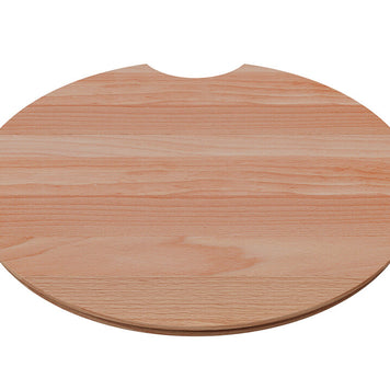 Placă de tăiat Workstation rotundă 410x410 (2 bucăți), lemn de fag
