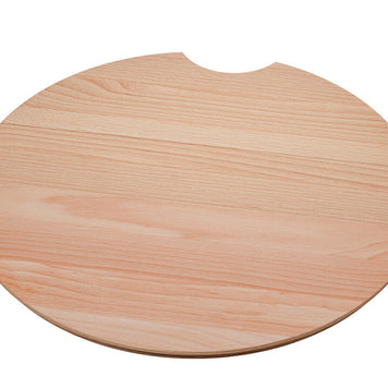 Placă de tăiat Workstation rotundă 440x440 (2 bucăți), lemn de fag