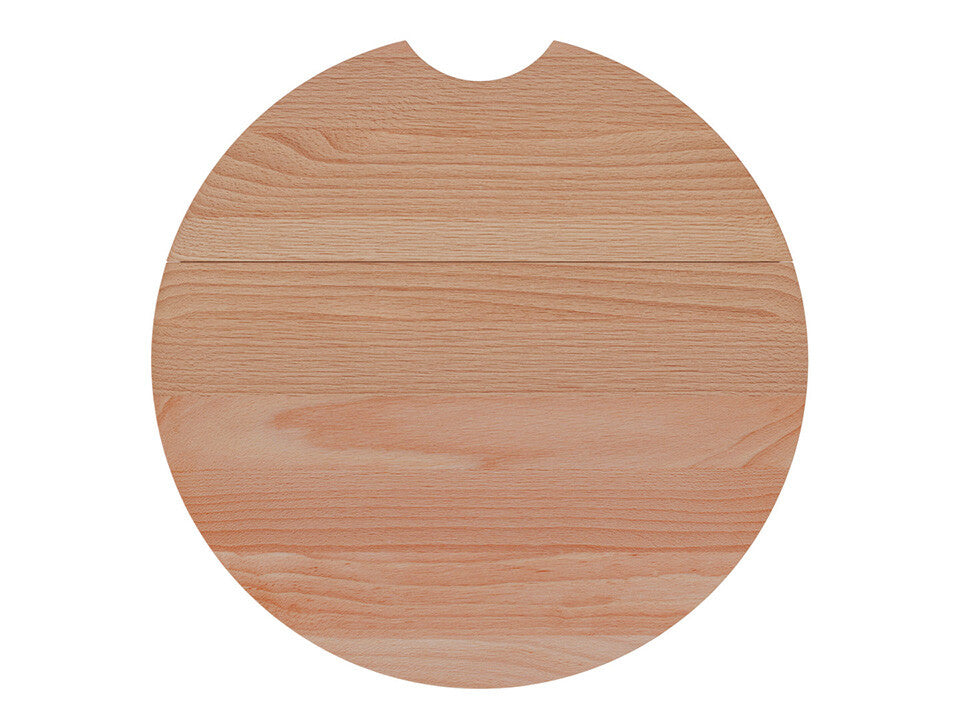 Placă de tăiat Workstation rotundă 440x440 (2 bucăți), lemn de fag