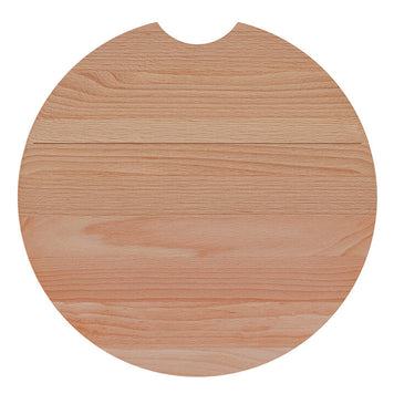 Placă de tăiat Workstation rotundă 440x440 (2 bucăți), lemn de fag